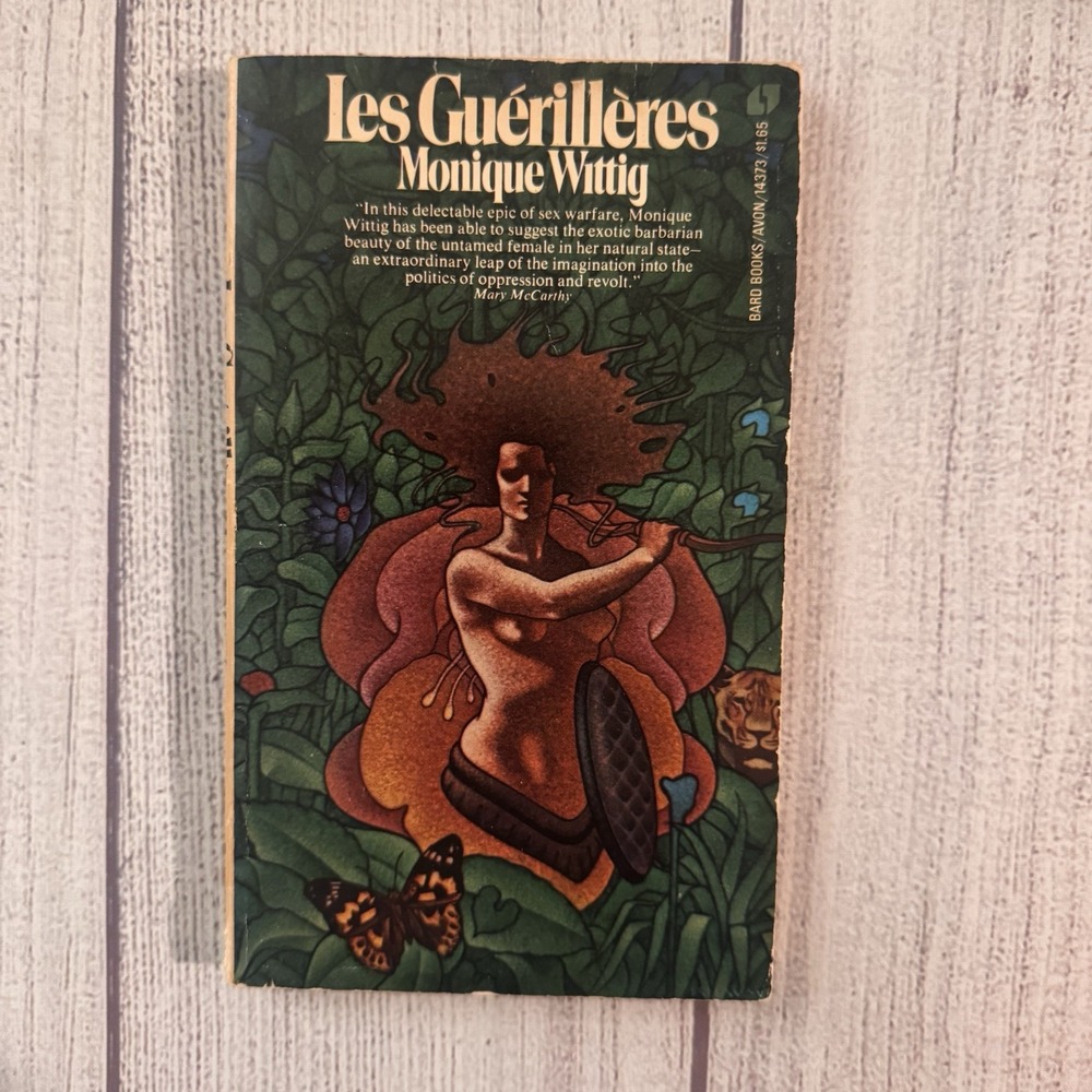 Les Guérillères Monique Wittig 1973 First Avon Printing Vintage Feminist PB